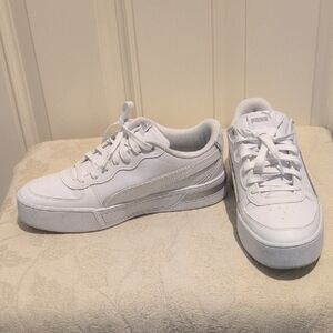 PUMA Skye Metallic Platform Sneakers